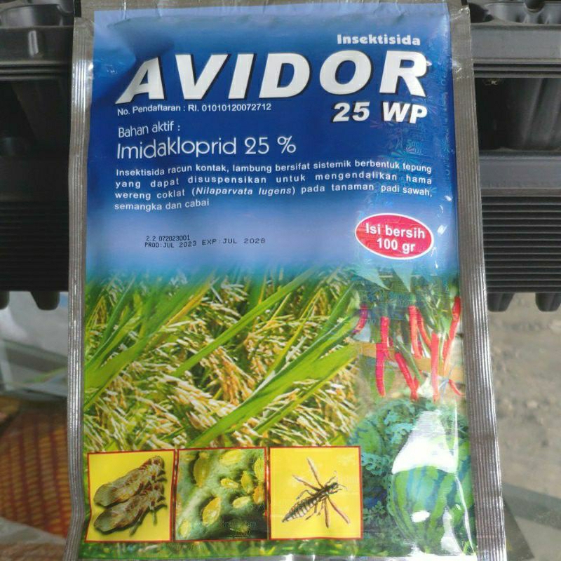 AVIDOR 25 WP PEMBASMI WERENG COKLAT
