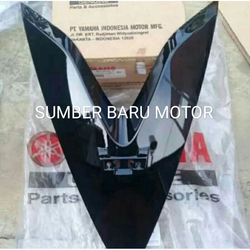 TAMENG DEPAN YAMAHA AEROX 155 LAMA HITAM ORIGINAL