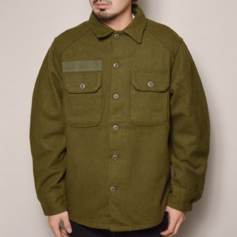 vintage us army wool shirt OG-108 /kemeja/m65 jacket