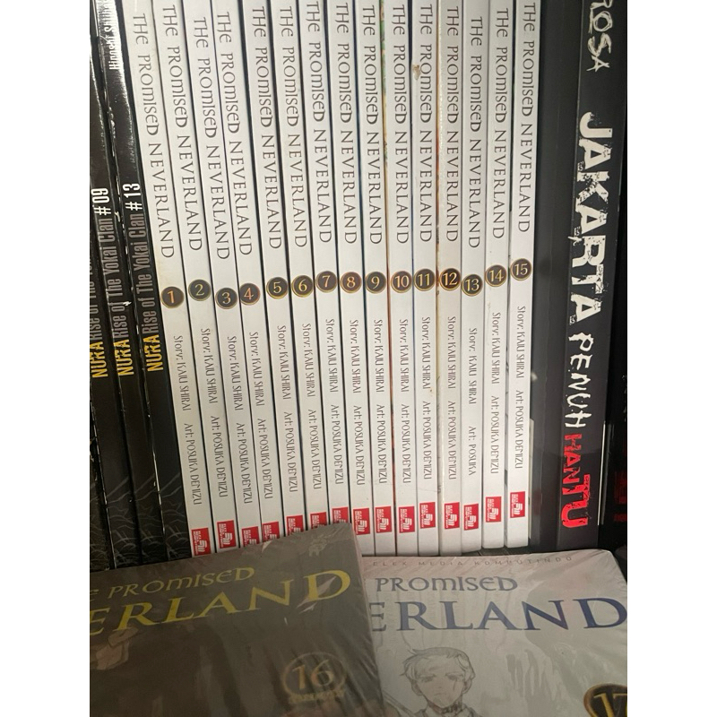komik manga bahasa indonesia the promised neverland yakusoku neverland vol 1-17