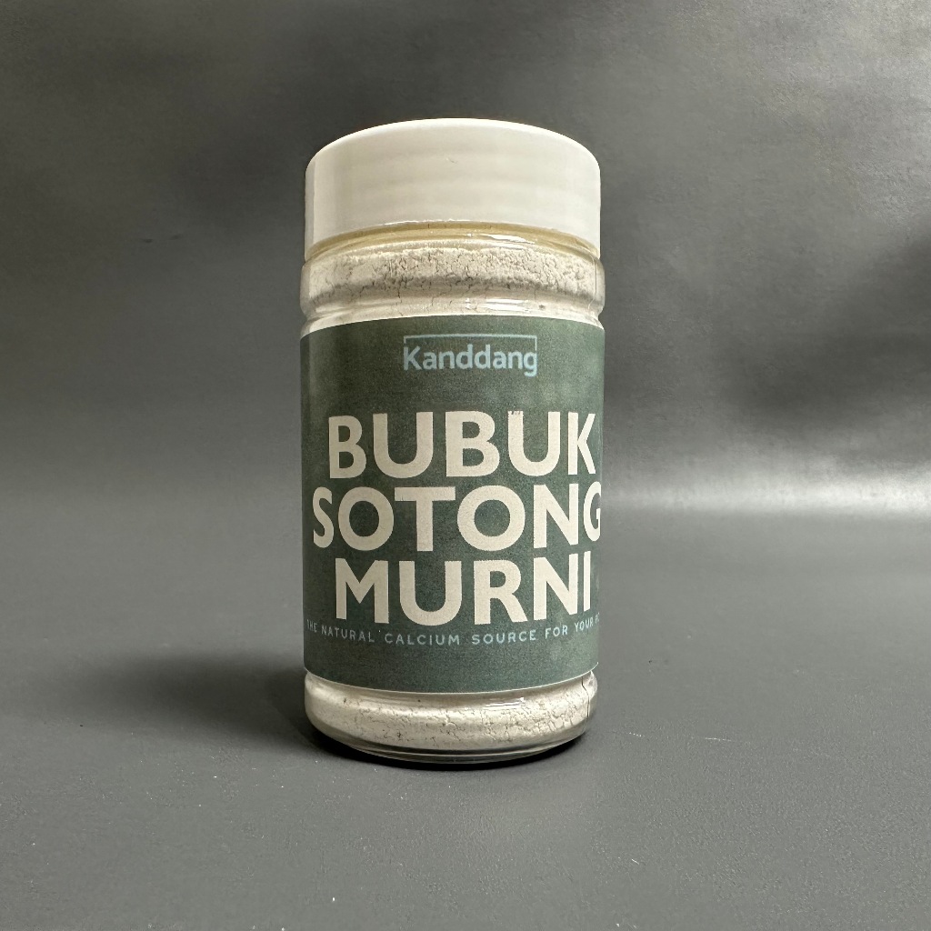 Bubuk tulang sotong, kalsium reptile, kalsium burung, dll