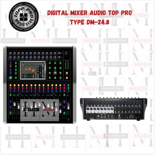 Topp Pro DM24.8 Mixer Digital Topppro DM-24.8 DM248 - GARANSI RESMI