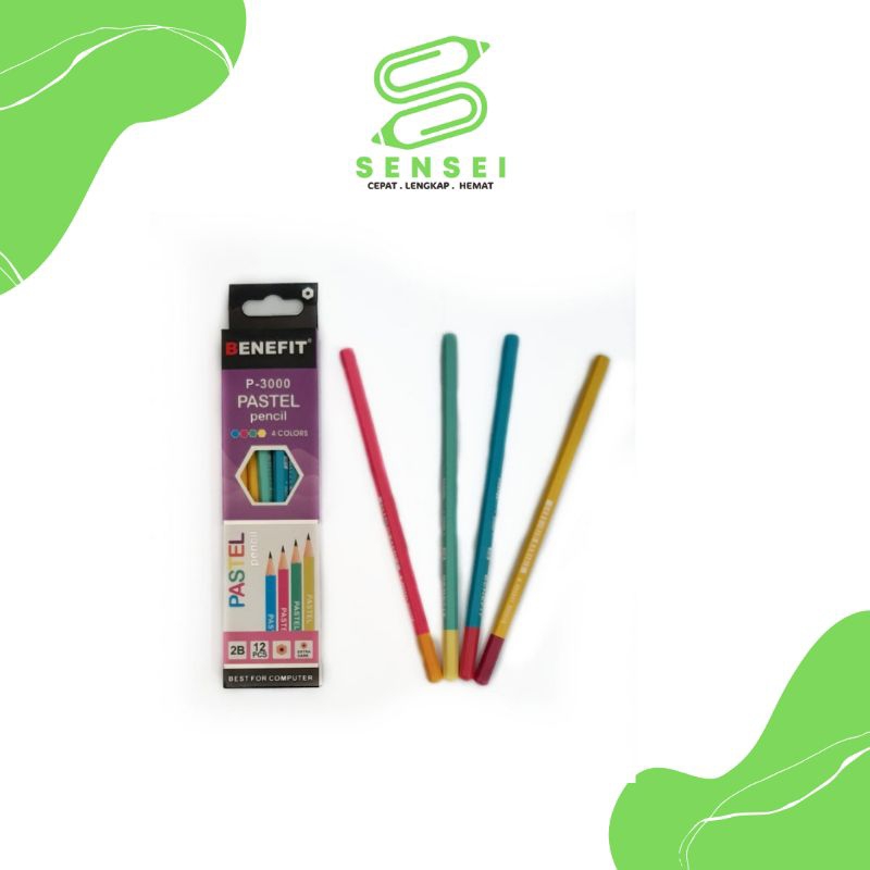 

Pensil 2B Benefit Pastel P3000/Pensil 2B