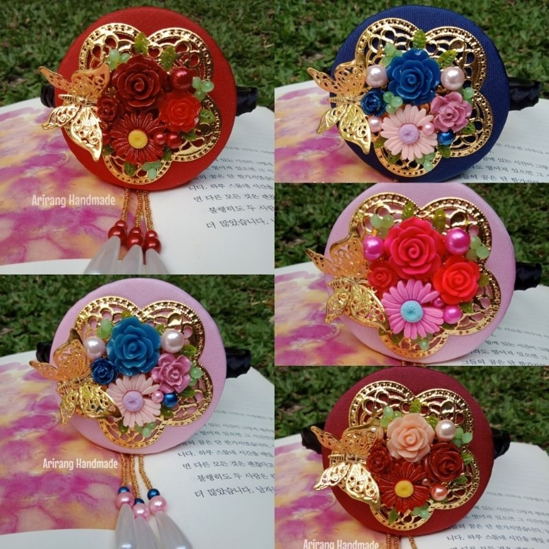 Bando Hanbok/Aksesoris Rambut Hanbok/Bando Korea/Aksesoris Rambut Korea