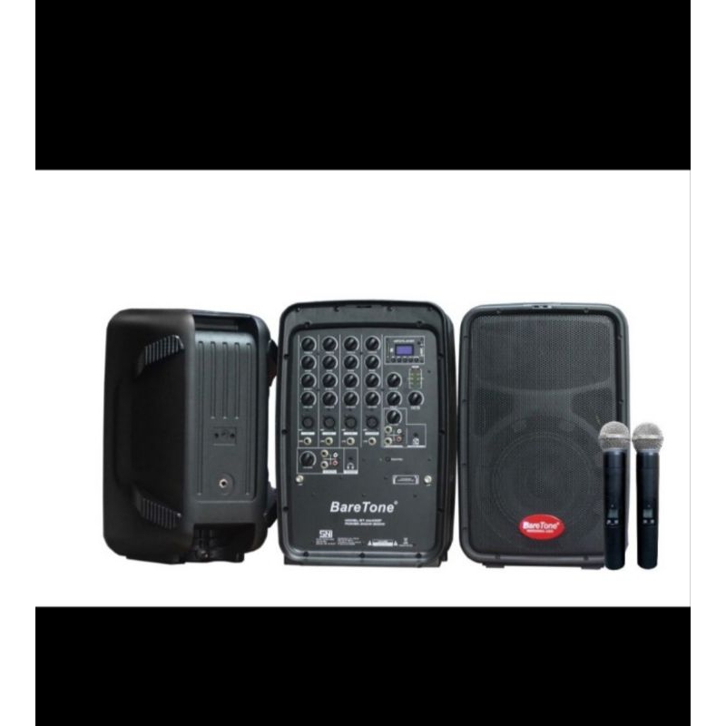 speaker power mixer speaker BareTone BT-AM400P/BT-AM400P 10inchi original baretone