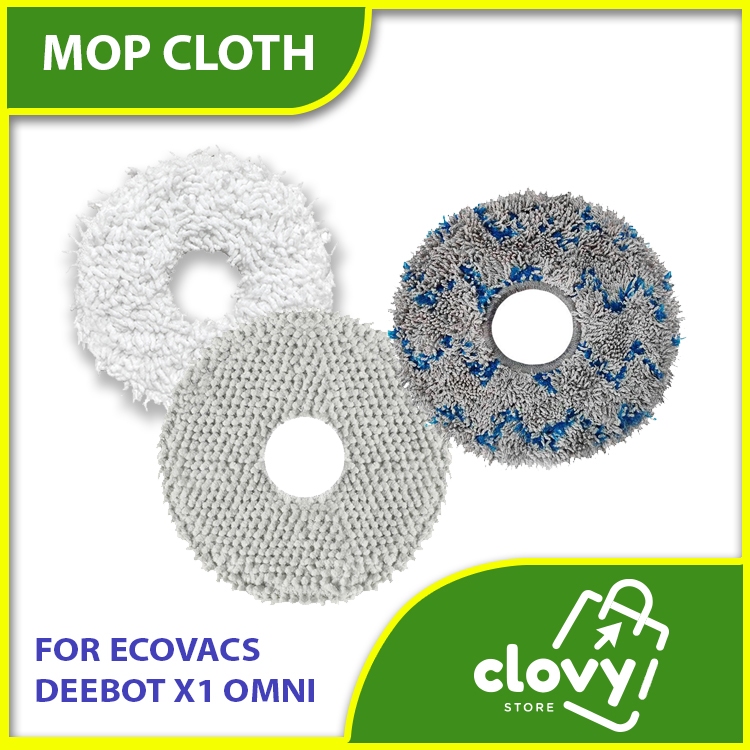 Ecovacs Deebot Ozmo X1 Omni Mop Cloth Kain Pel