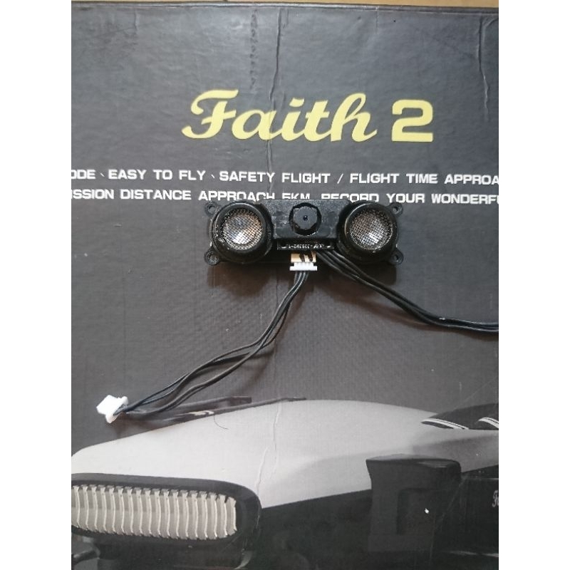 drone cfly faith2, sensor ultrasonic dan kamera optical plow.second