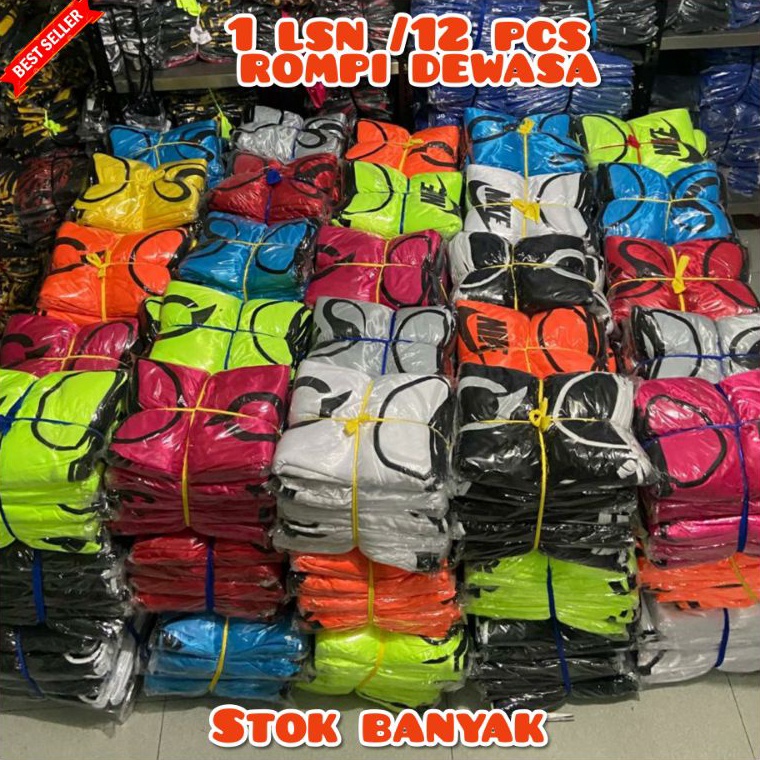 Telah Hadir.. ( PROMO ) 12 PCS ROMPI BOLA  12 PCS ROMPI FUTSAL  1 LUSIN ROMPI OLAHRAGA