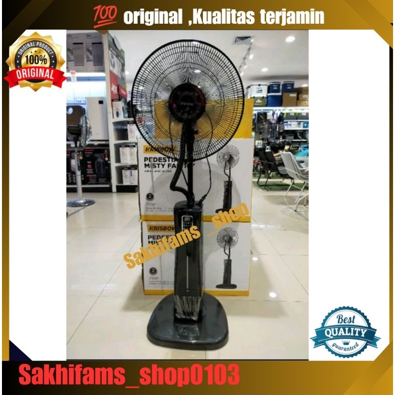 Krisbow Kipas Angin Uap Lantai 75w Lb-fs06/kipas angin uap/pendingin ruangan/penyejuk ruangan/kipas