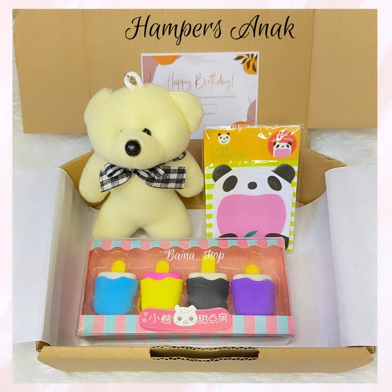 HAMPERS ANAK | GIFTBOX ANAK | KADO ANAK SD | KADO ULTAH ANAK | KADO ULANG TAHUN ANAK