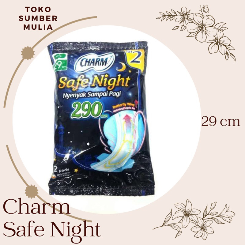 Pembalut Charm Safe Night Renceng