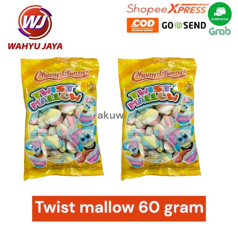 

Twist mallow 60 gram