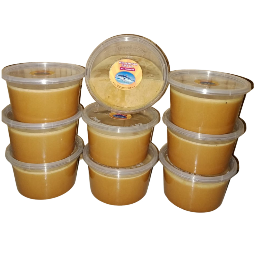 

Petis Ikan Tuna Super No. 1 Asli Pamekasan (Kemasan Cup 250gr)