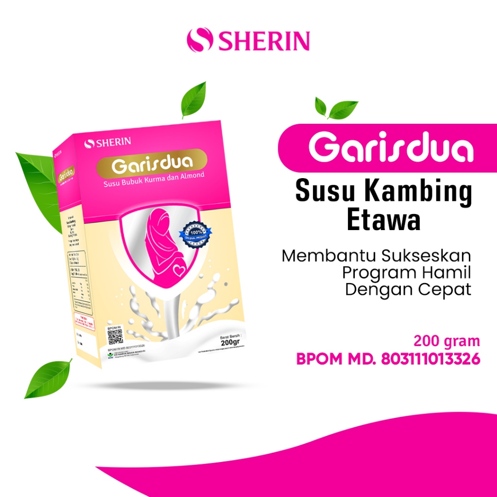 

PAKET ISI 2 Susu Garisdua 200gram - FREE EMAS & TESPACK Susu Kambing Premium Untuk Kehamilan yang Membantu Menyuburkan Kandungan