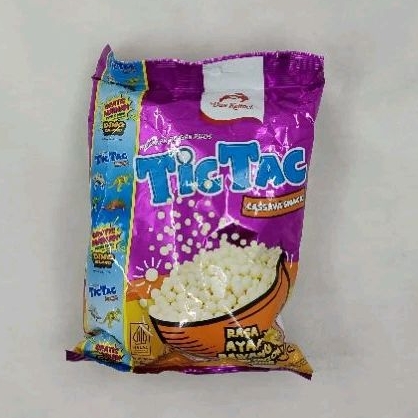 

Dua Kelinci Snack Pilus Tic Tac Snack Rasa Ayam Bawang 80Gr