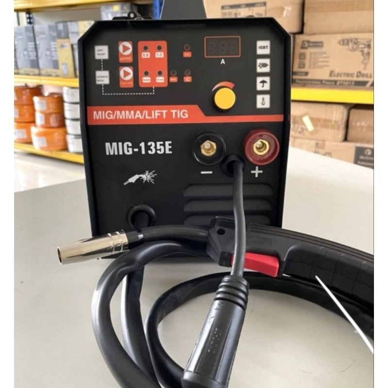 MESIN LAS MIG BRAXTER 135E JAPAN / TRAFO LAS MIG BRAXTER TANPA GAS