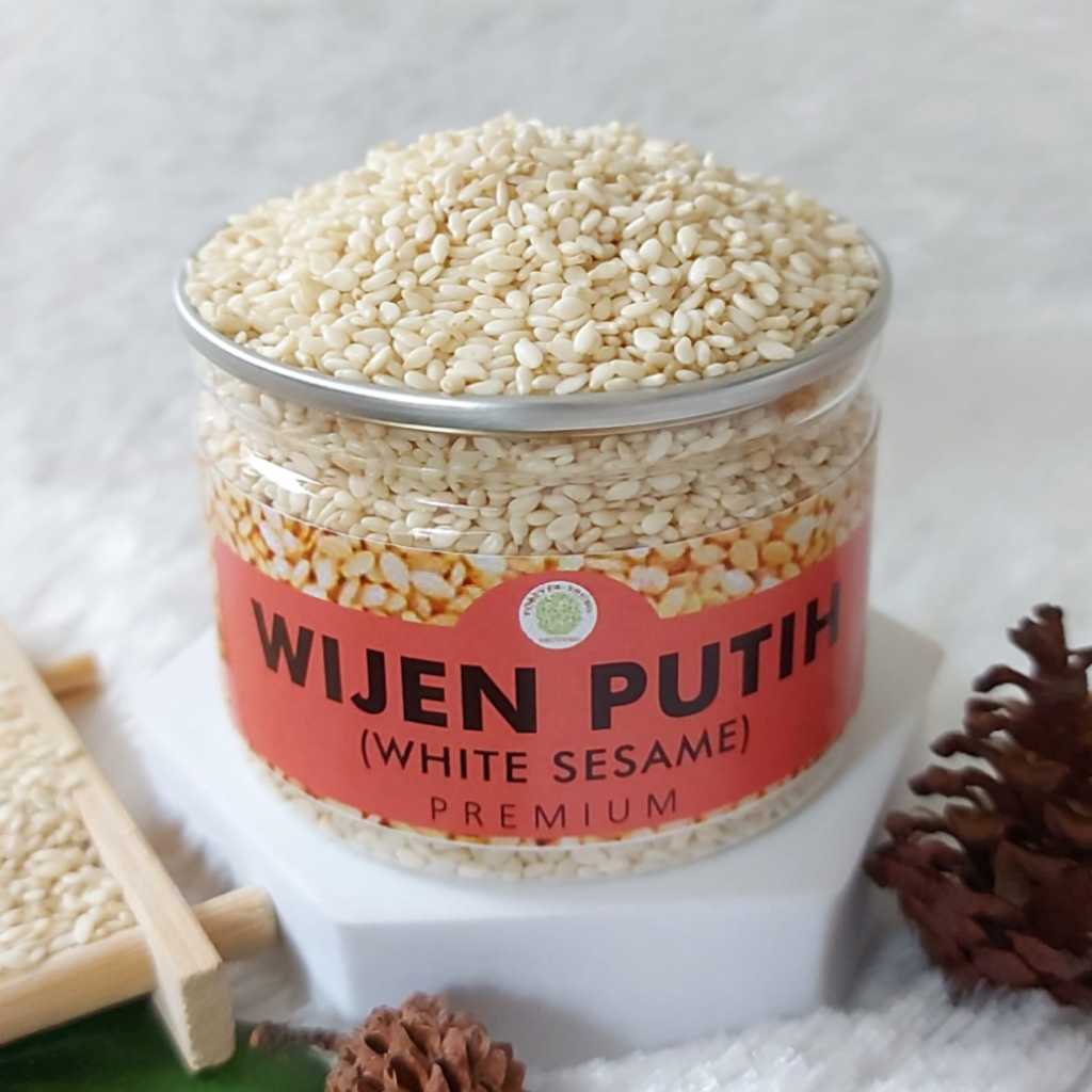 

Wijen Putih Natural White Sesame