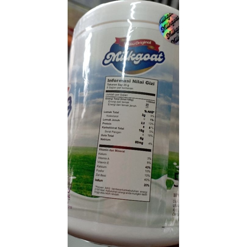 

Milkgoat Susu Kambing Etawa Original 60%Lebih Banyak Susunya