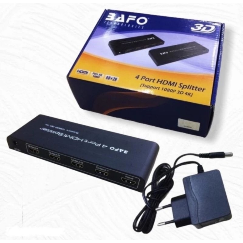 SPLITTER HDMI BAFO 4 PORT
