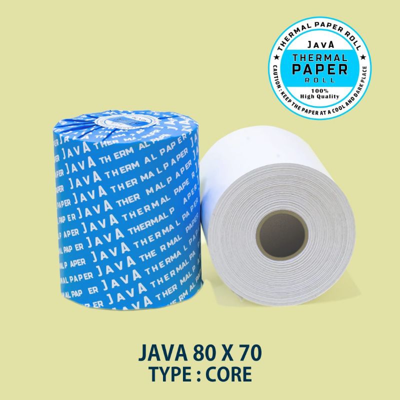 

Kertas Thermal Uk 80x70 core isi 5 Roll Murah Berkualitas