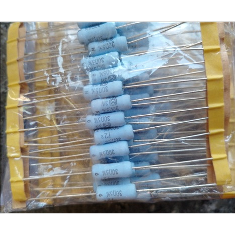 resistor 30 ohm 3 watt original panasonic 10pcs