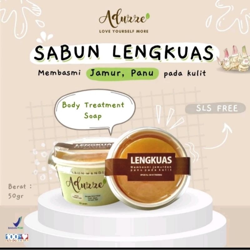 sabun ADUZZE lengkuas
