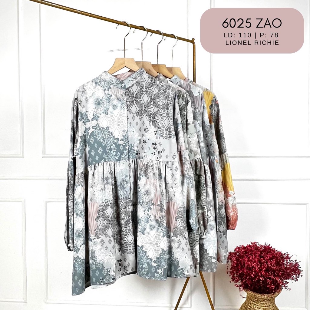 Tunik Wanit 6025 ZAO || HARGA 1 SERI || KHUSUS GROSIR