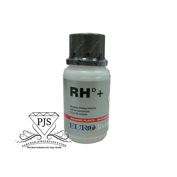 RHODIUM WHITE FOR BATH 5g/100ml EUROTECH / Obat chrome sepuh putih / obat sepuh putih
