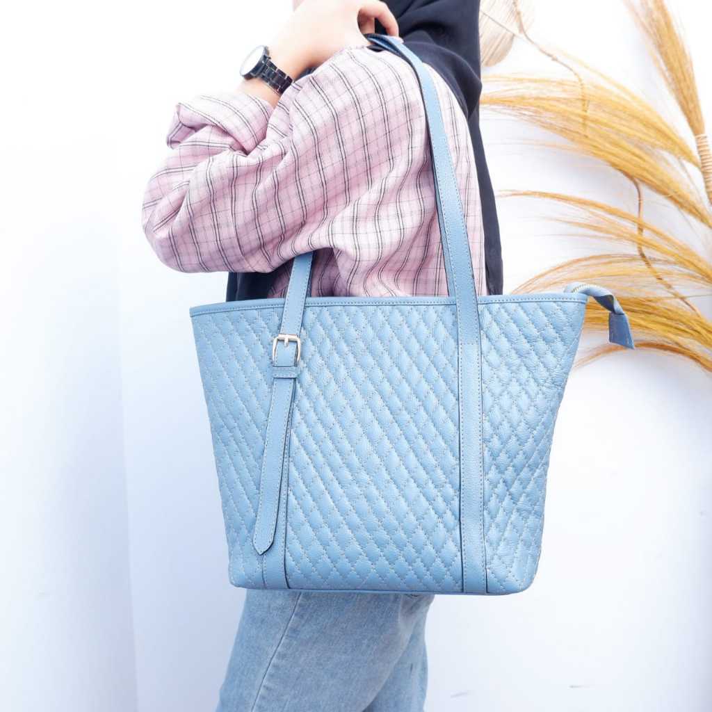 Totebag Kulit Asli Tas Kerja Wanita Tas Bahu Tas Wanita Kulit Asli