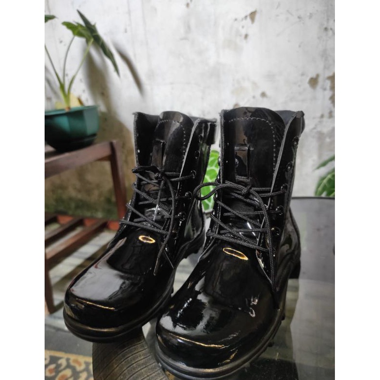 SEPATU PDL ANAK KILAP PDL ANAK POLISI PDL ANAK TERBAIK KARNAVAL TK [ART.  N9A6]