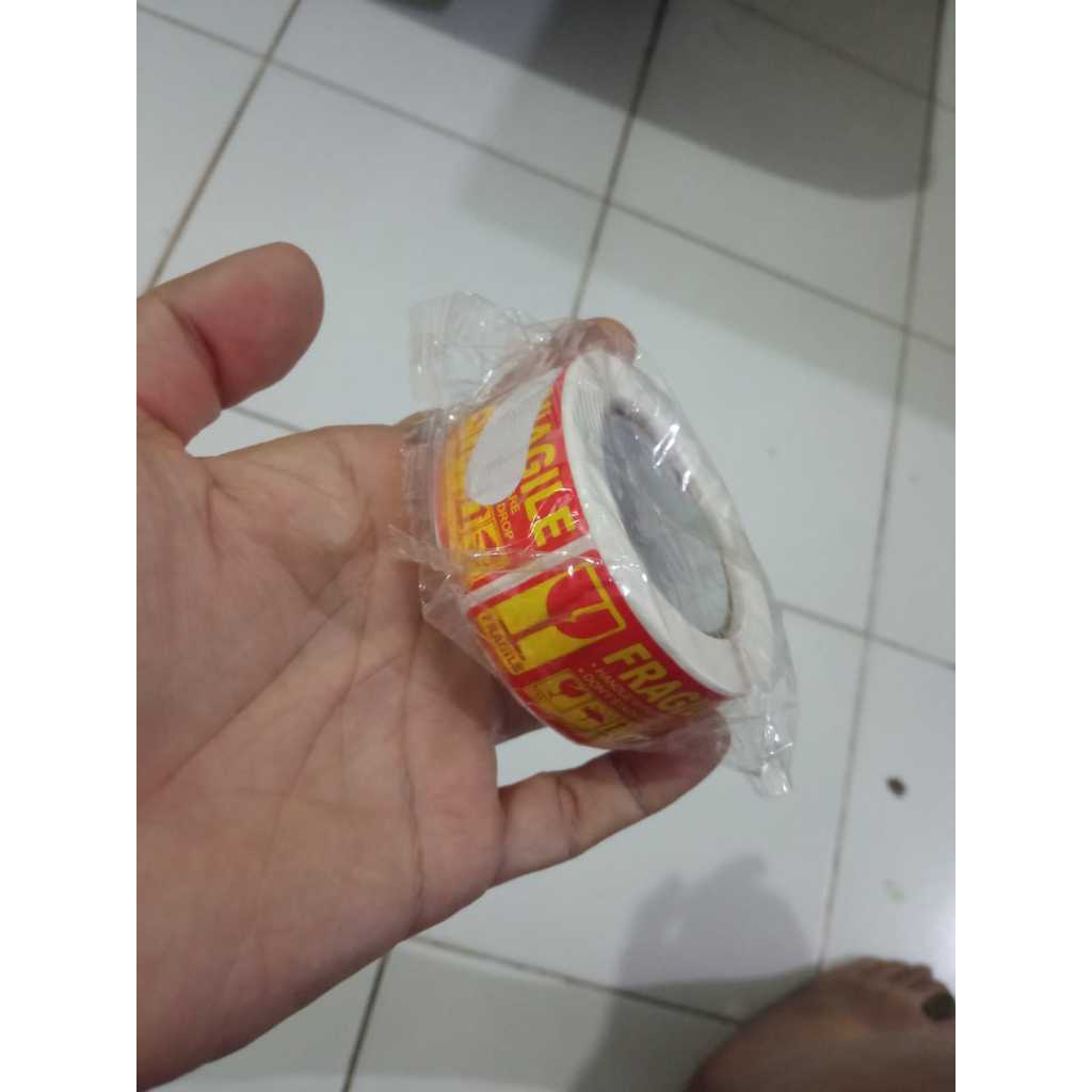 

STIKER FRAGILE 250 PCS PERROL