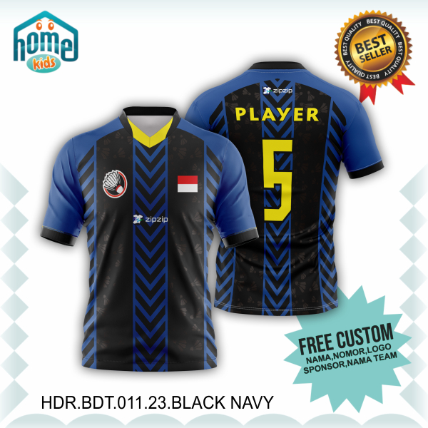 Baju Jersey Kaos Badminton V nek BM003 Kaos Jersey Dewasa Premium Size Jumbo