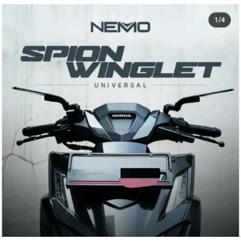 New Spion winglet Nemo Vario 125 150 pcx 160 Adv 160 N-MAX AEROX beat