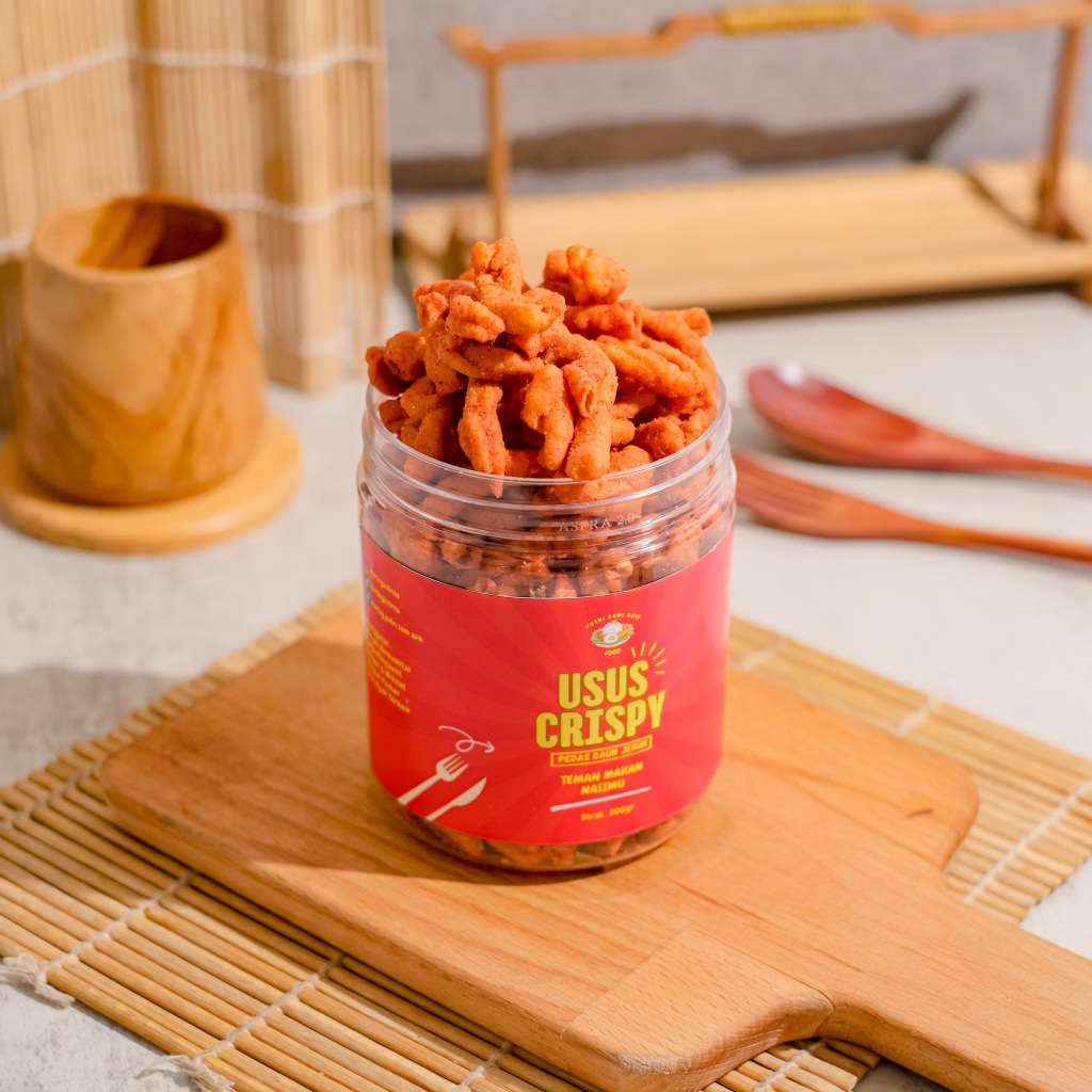 

Usus Crispy Pedas Putri Sami Asih Food 280gr