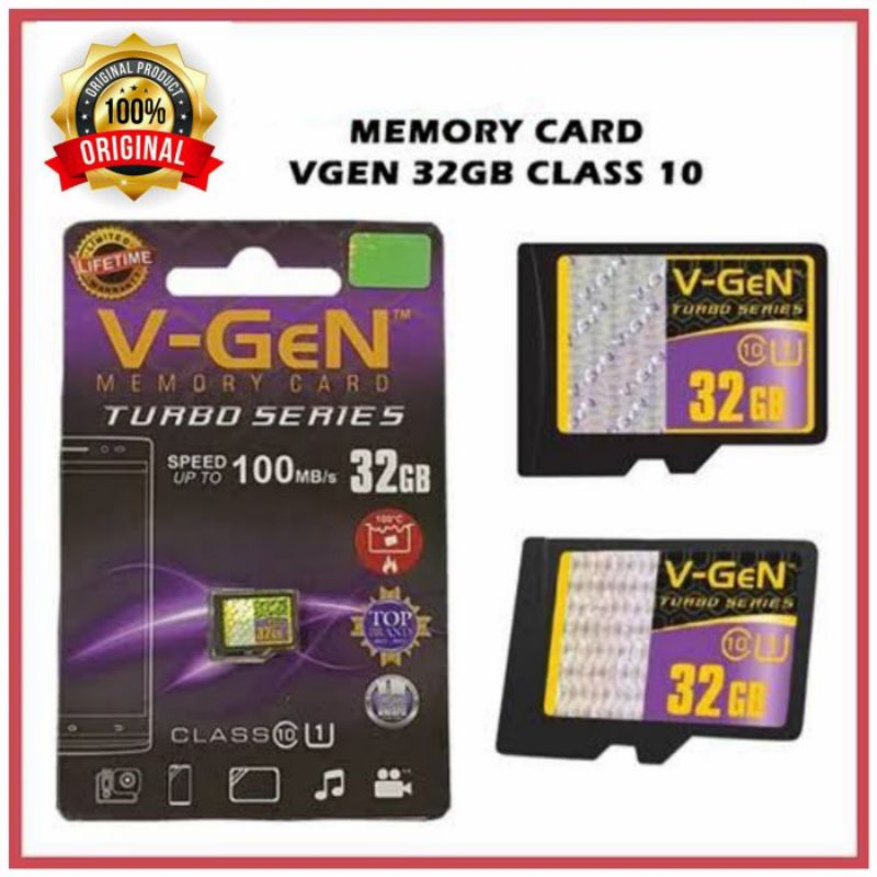 Micro SD V-Gen Turbo Series 32GB