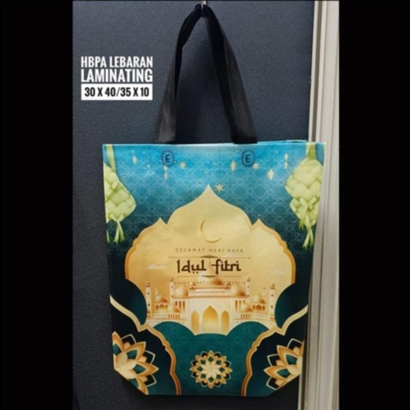 

Tas Spunbond Handle Box Press Automatic Laminating Idul Fitri 30x40@12