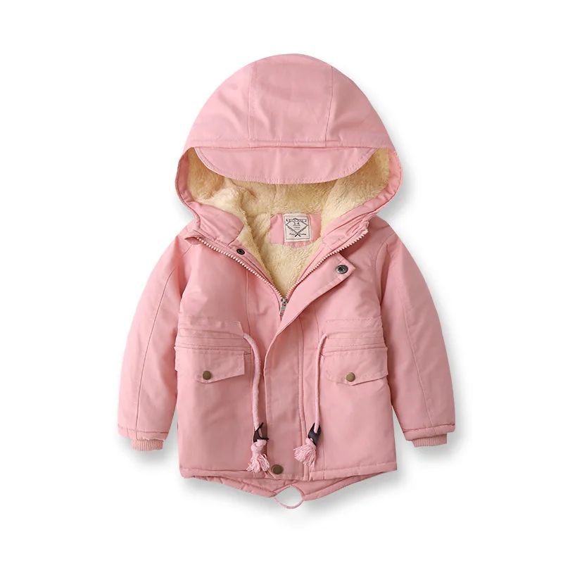 Jaket Anak Perempuan Bulu Sherpa - Jaket Anak Perempuan Umur 2-11 Tahun
