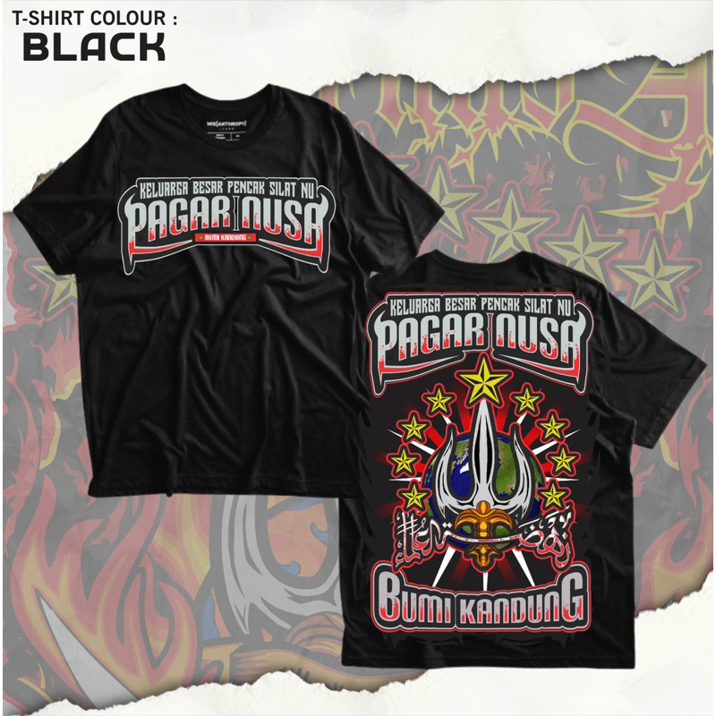 Kaos Pagar Nusa Keluarga Besar NU Pagar Nusa Bumi Kandung