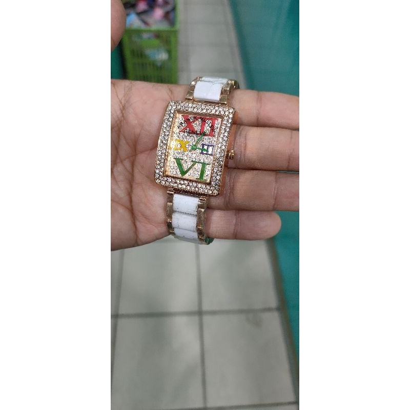 jam tangan wanita frank muller quartz fashion klasik elegant