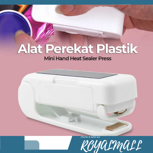Alat Perekat Plastik Mini Hand Heat Sealer Press / Alat Mesin Vakum Vacum Perekat Press Sealing Penu