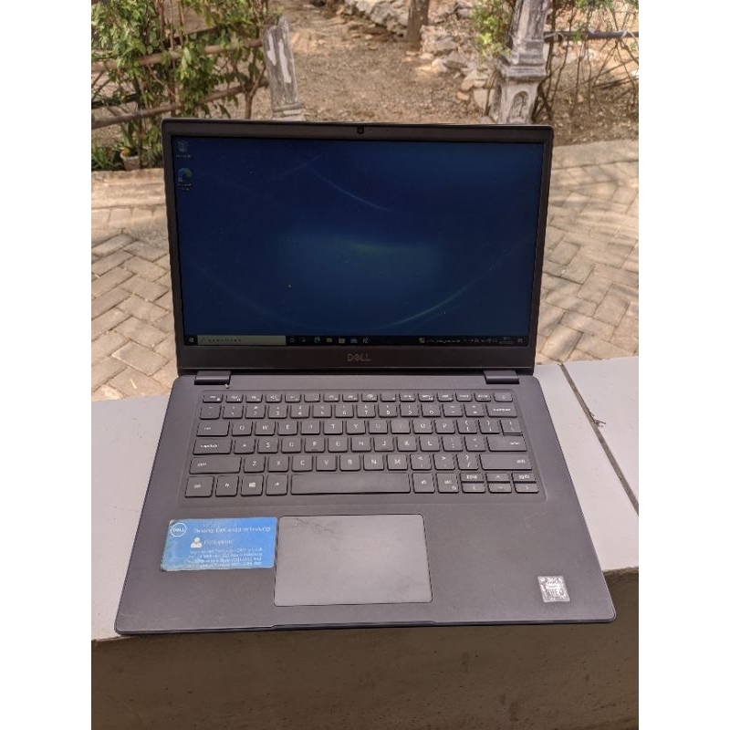 Laptop bekas Dell 3410 Intel core i3 gen 10 ram 4 GB SSD 256 gb