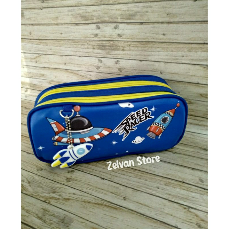 

Pencil Case double Zipper ASTRONOT