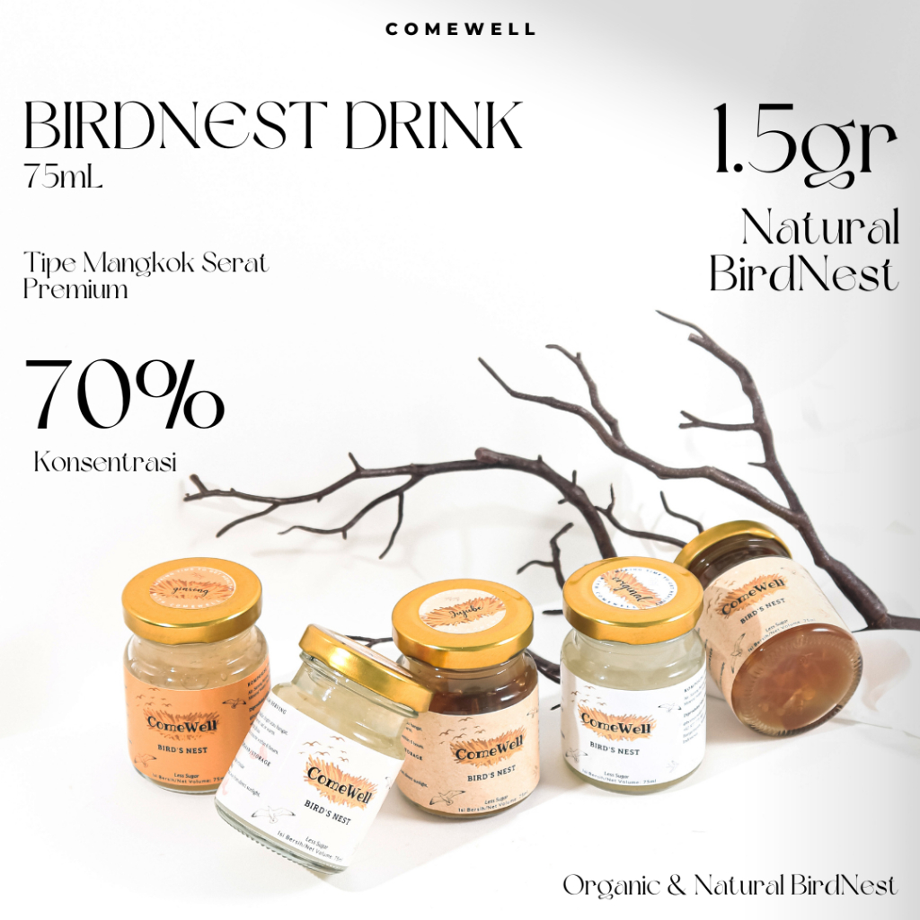 

[KIDS] MINUMAN SARANG BURUNG WALET/BIRDNEST/SUPLEMEN 75mL