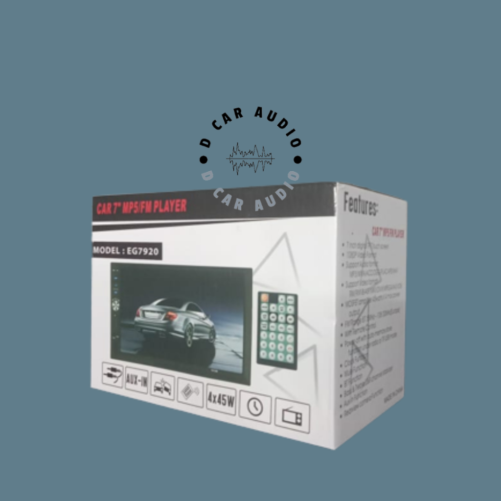 Head unit double din tv mobil tape deckless enigma eg-7920 mirrorlink