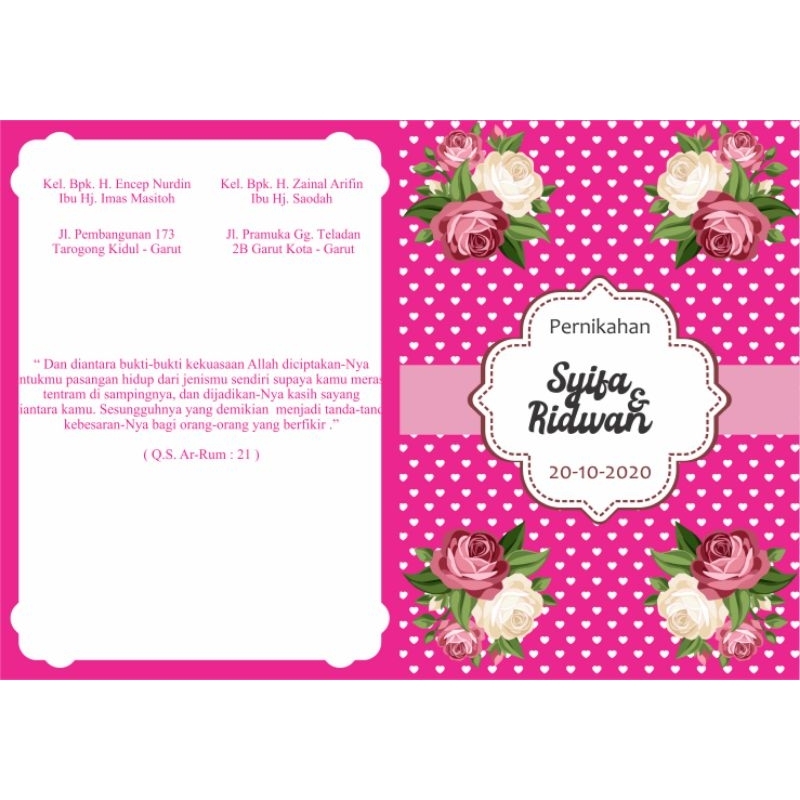 JASA DESAIN UNDANGAN