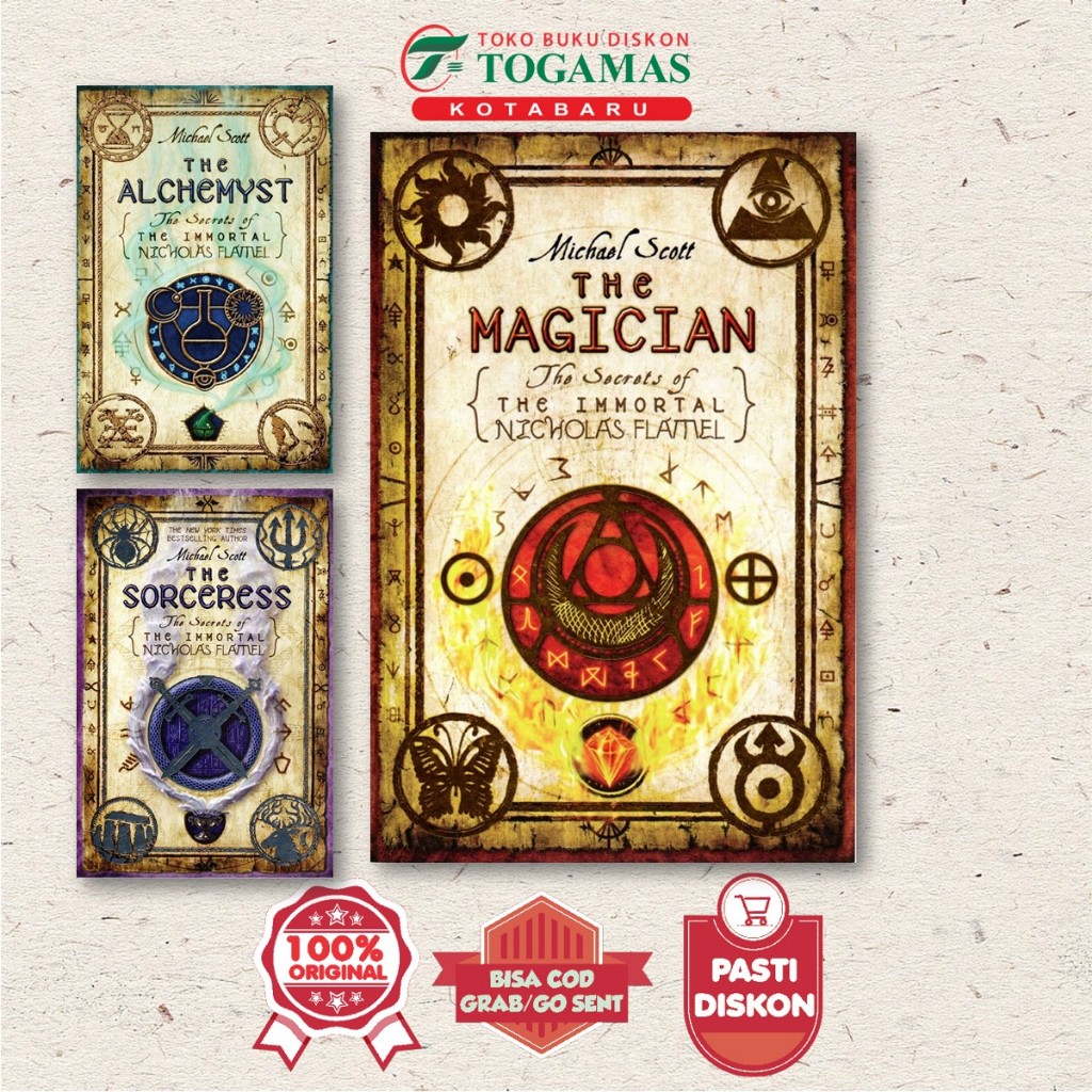 The Secrets Of The Immortal Nicholas Flamel -  Michael Scott
