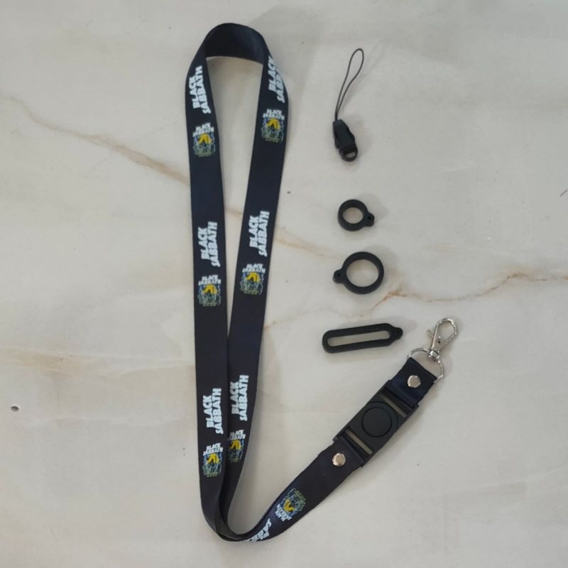 

TALI LANYARD BLACK SABBATH distro band metal Premium / gantungan kunci / gantungan id card / gantungan flashdisk / nametag hp name tag / handphone BEST SELLER COD a