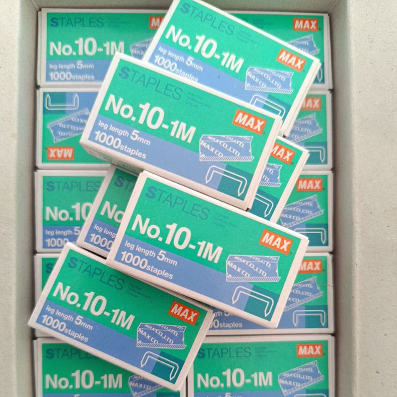 

Isi Staples Hekter MAX No.10-1M 5mm