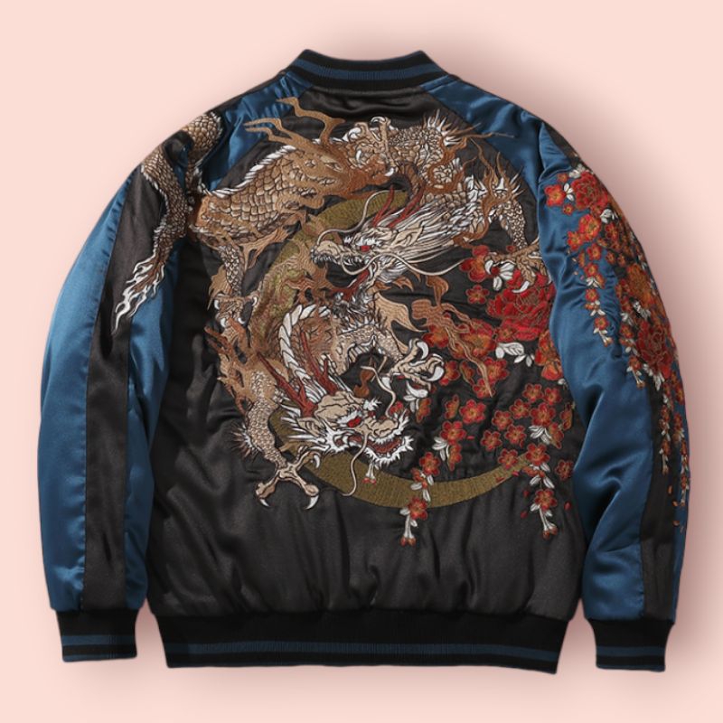 JAKET PRIA GAYA JEPANG