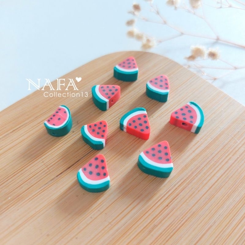 

(1pcs) Clay Polymer Semangka